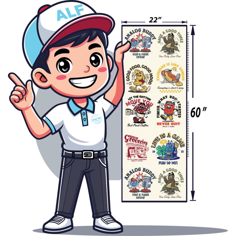 DTF 22" x 60" - Upload Gang Sheet Thumbnail