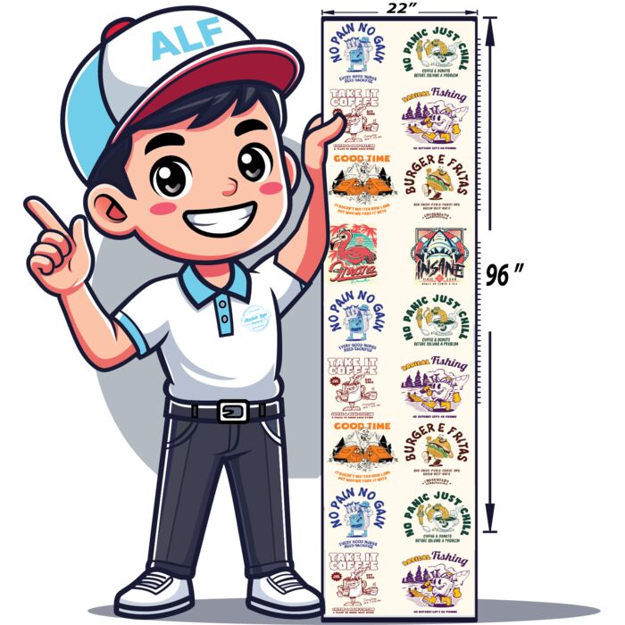 DTF 22" x 96" - Upload Gang Sheet Thumbnail