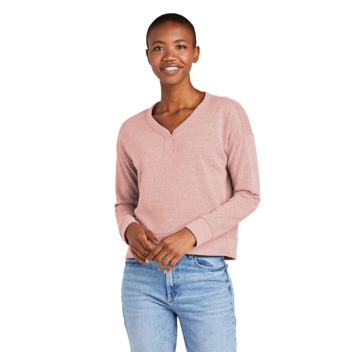 Women's Perfect Tri ® Fleece V Neck Sweatshirt Thumbnail