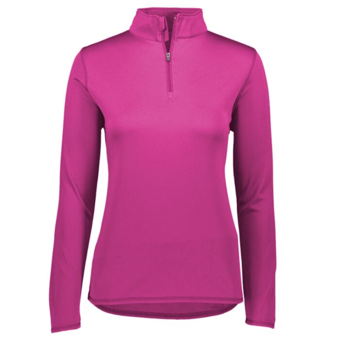 Ladies Attain Wicking 1/4 Zip Pullover Thumbnail
