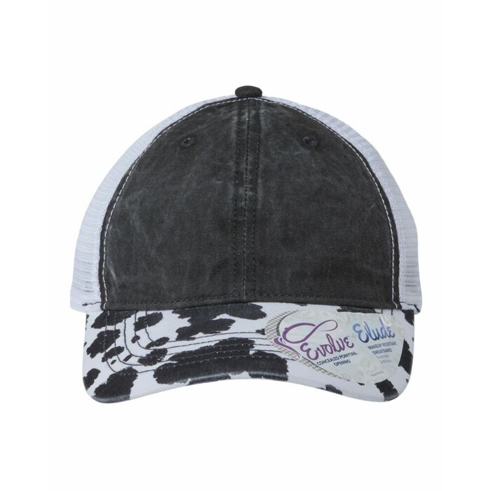 Women's Printed Bill with Mesh Back Cap Thumbnail