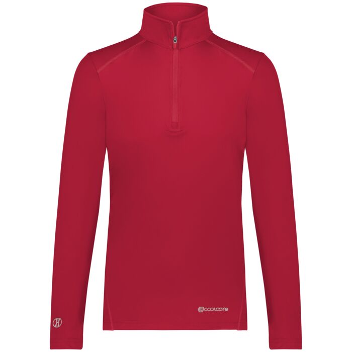Ladies 1/4 Zip Pullover Powered by Coolcore(r) Thumbnail