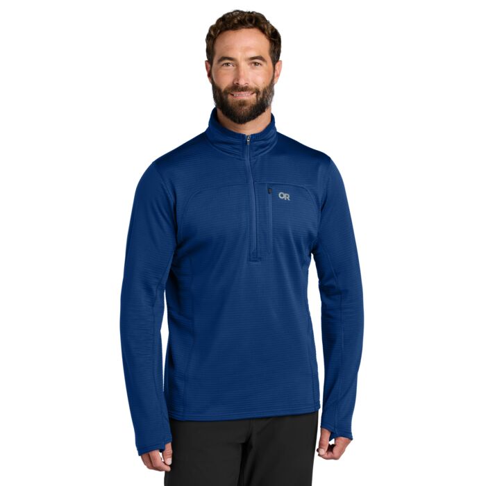 Tech Grid 1/4 Zip Fleece Thumbnail