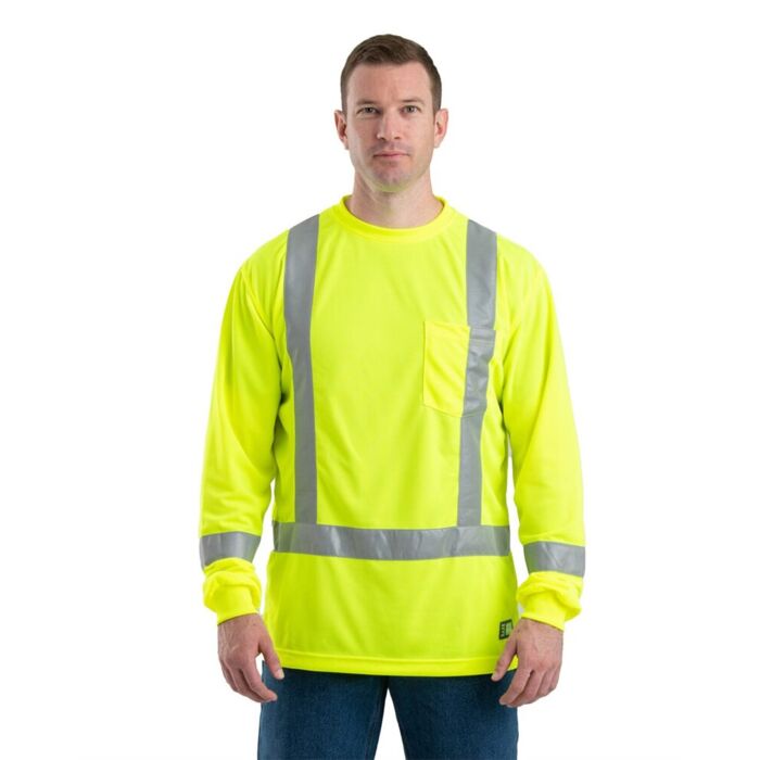 Men's Hi-Vis Class 3 Performance Pocket T-Shirt Thumbnail