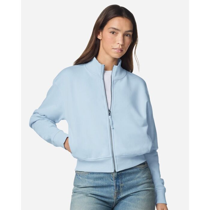 Women's French Terry Full-Zip Jacket Thumbnail
