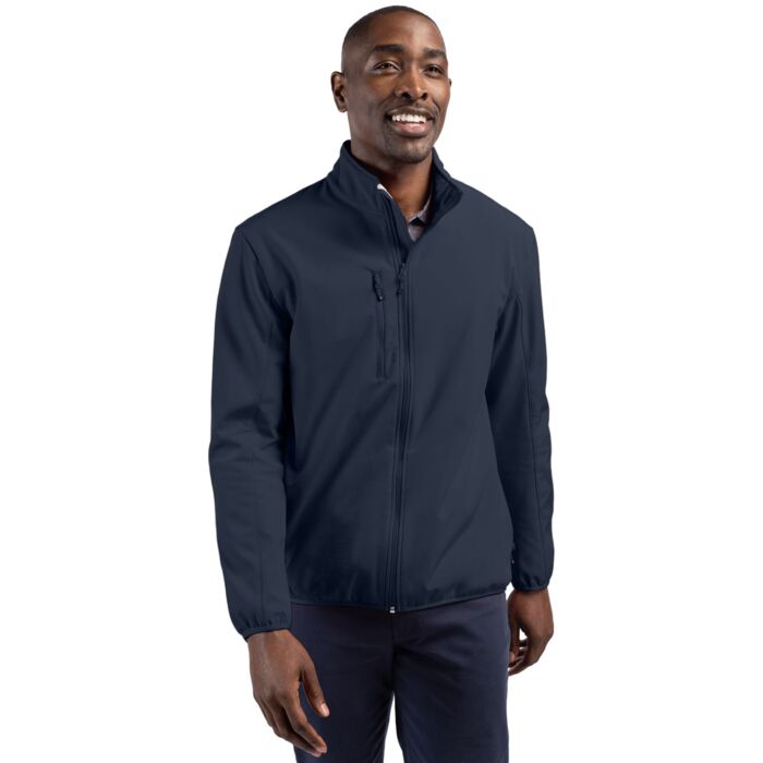 Clique Trail Eco Stretch Softshell Full Zip Mens Jacket Thumbnail