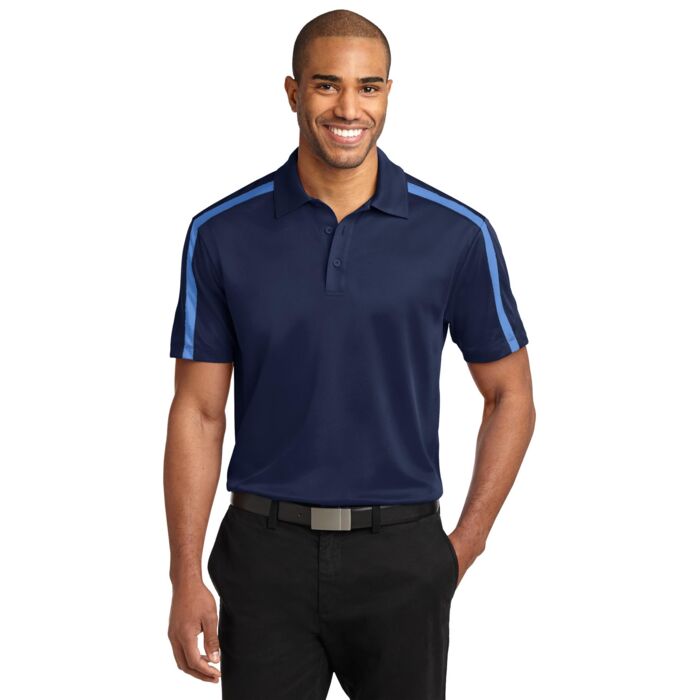 Silk Touch Performance Colorblock Stripe Polo Thumbnail