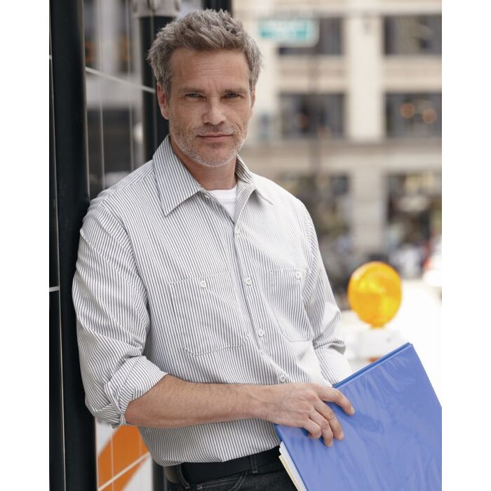 Men's Premium Long Sleeve Work Shirt Thumbnail