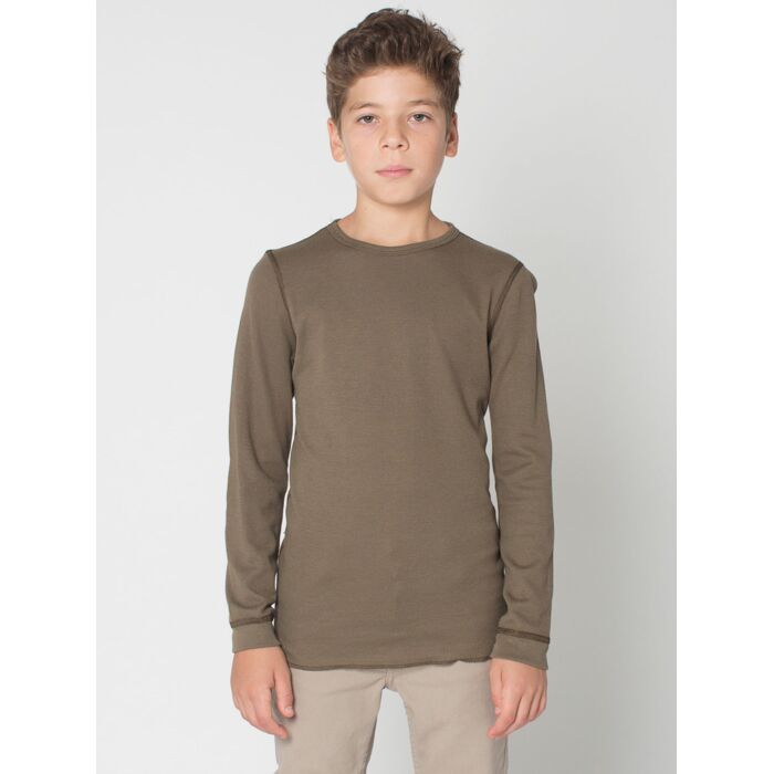 T207 Youth Baby Thermal L/S T-Shirt Thumbnail