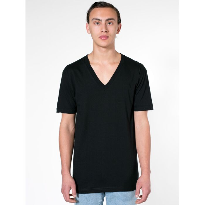 2456ORG Organic Fine Jersey S/S V-NeckT-Shirt Thumbnail