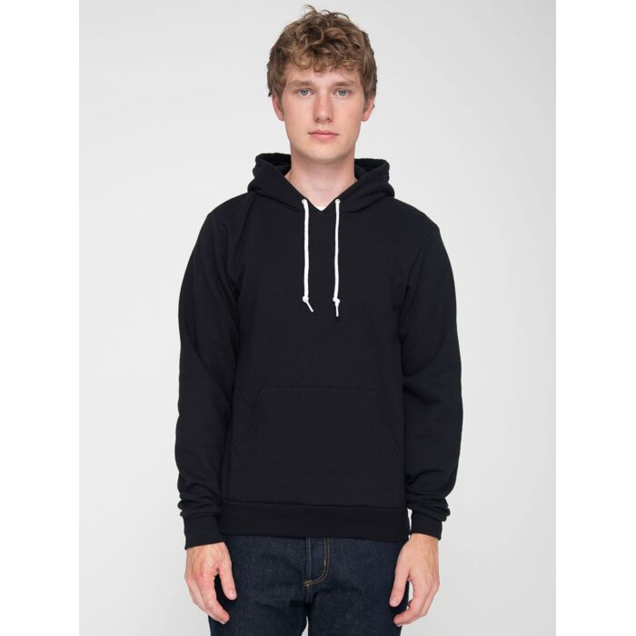 F498 Flex Fleece Drop Shoulder Pull Over Hooded Sweatshirt Thumbnail