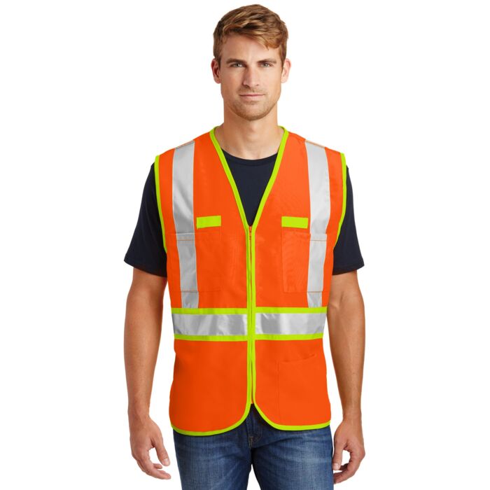 Ansi 107 Class 2 Dual Color Safety Vest Thumbnail