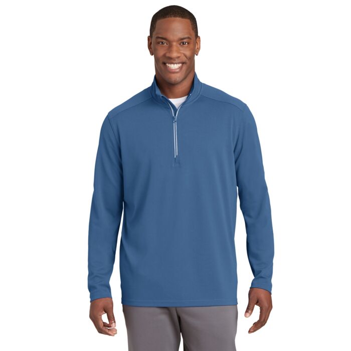 Sport Wick ® Textured 1/4 Zip Pullover Thumbnail