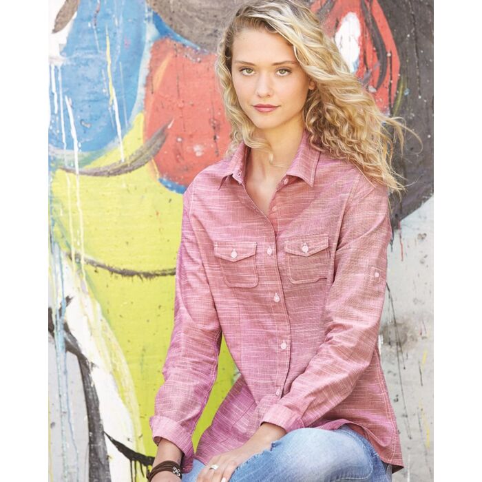 Women's Textured Solid Shirt Thumbnail