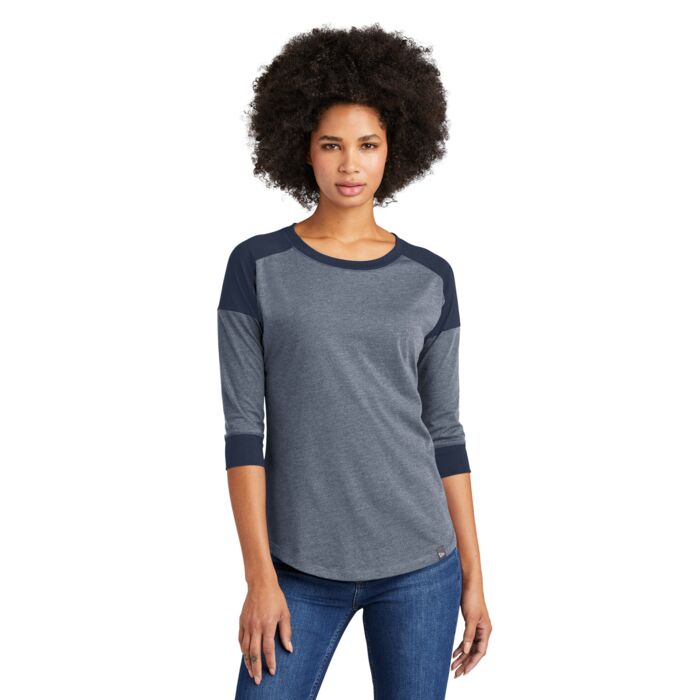 Women's Heritage Blend 3/4 Sleeve Baseball Raglan Tee Thumbnail