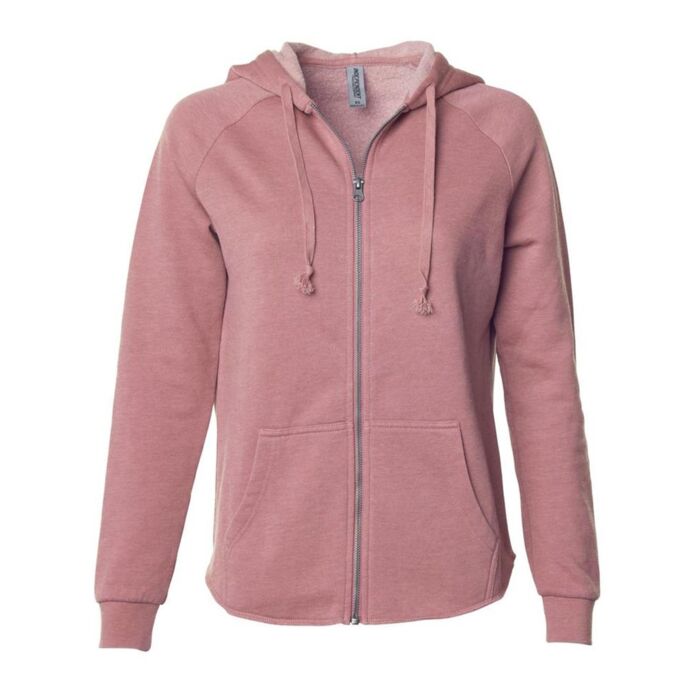 Women's California Wave Wash Full-Zip Hooded Sweatshirt Thumbnail