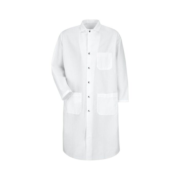 Men's Snap-Front Spun Polyester Butcher Coat Thumbnail