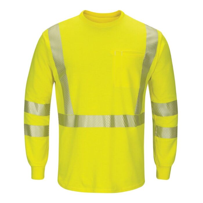 Men's Tall Hi-Visibility Lightweight Long Sleeve T-Shirt Thumbnail