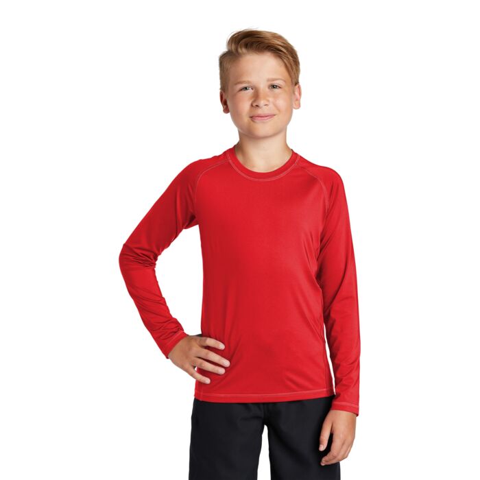 ® Youth Long Sleeve Rashguard Tee Thumbnail